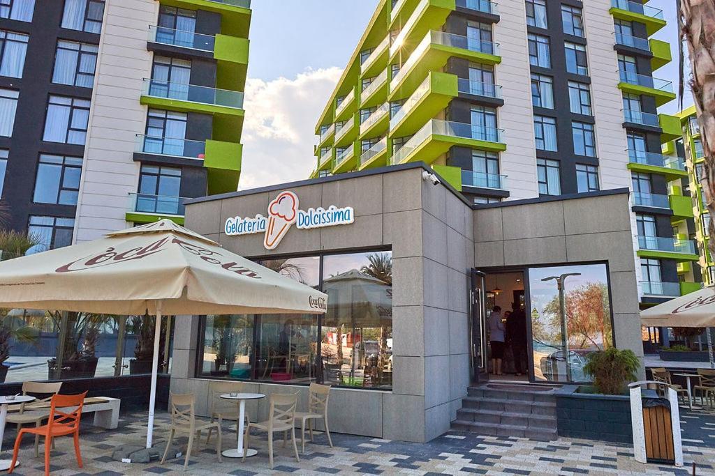 Năvodari Sea Love Apt Spa N Pools Beach Resort מראה חיצוני תמונה