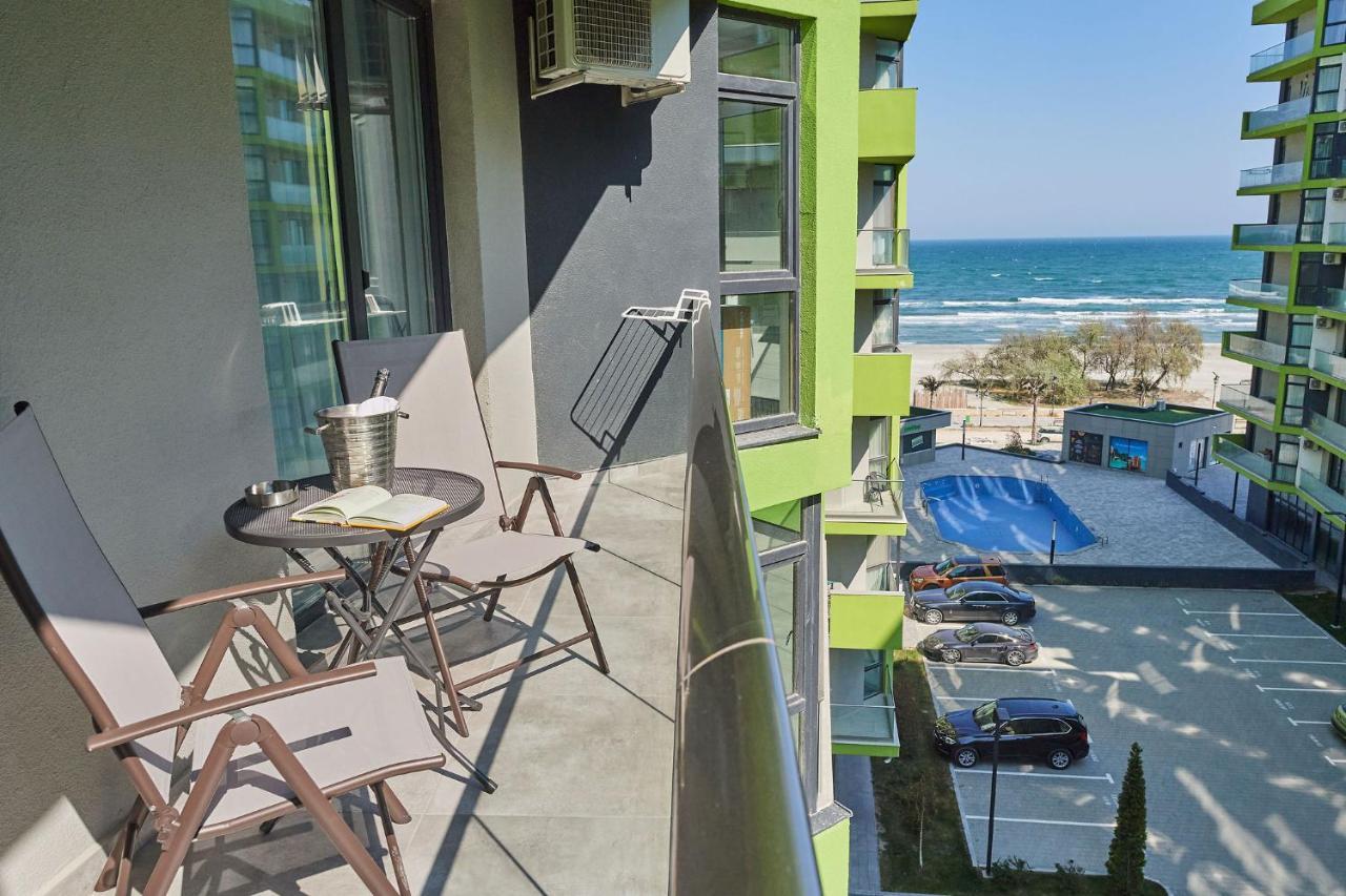 Năvodari Sea Love Apt Spa N Pools Beach Resort מראה חיצוני תמונה